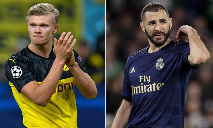 Benzema diz que deixará o Real Madrid caso o clube contrate Haaland
