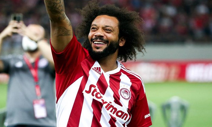 Marcelo negocia rescisão com o Olympiacos e está na mira do Botafogo