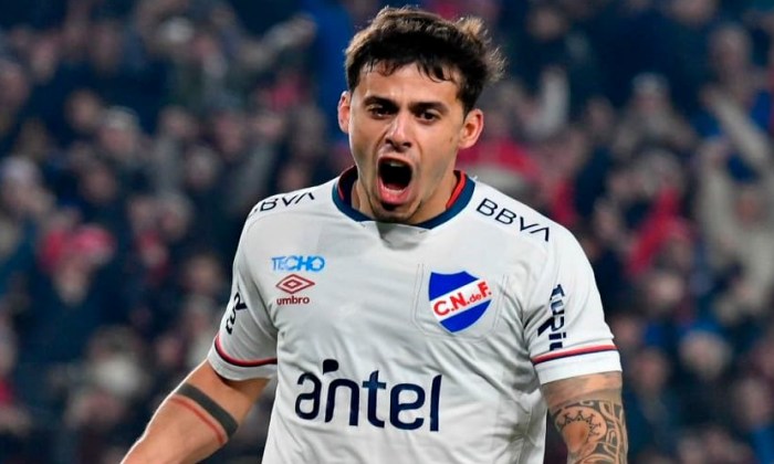 Grêmio acerta a contratação do uruguaio Felipe Carballo, do Nacional