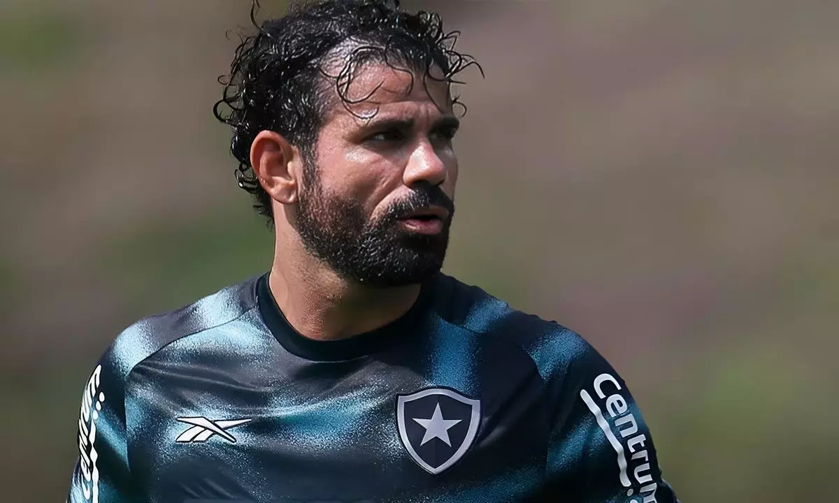 Em fim de contrato, Diego Costa pode trocar o Botafogo pelo Corinthians