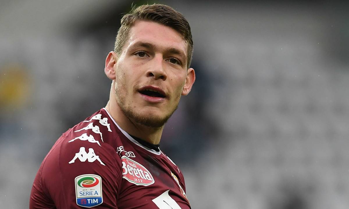 Artilheiro italiano, atacante Andrea Belotti está na mira do Palmeiras