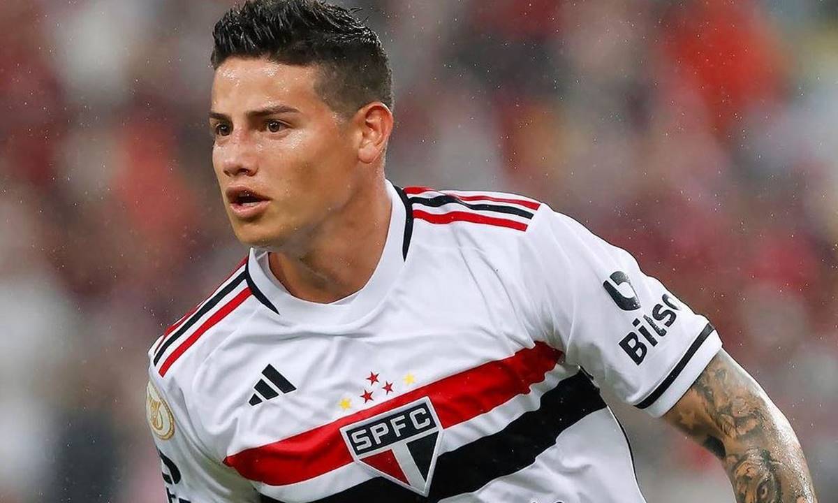 Insatisfeito, James Rodríguez pode trocar o São Paulo pelo Fluminense