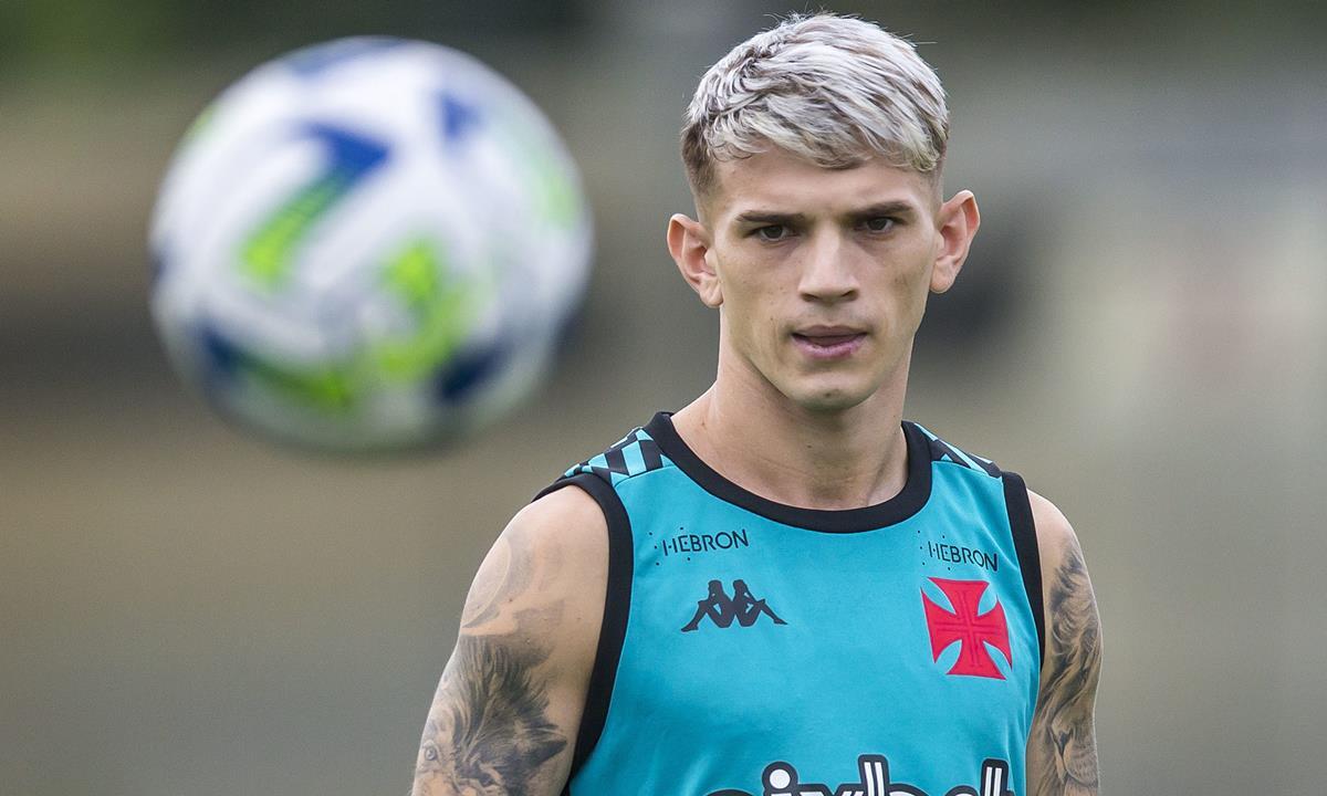 Cruzeiro tenta a contratação do argentino Luca Orellano, do Vasco