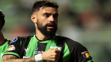 Artilheiro do América-MG Gonzalo Mastriani