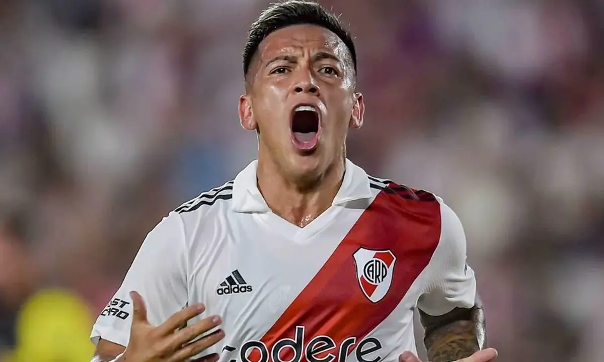 Palmeiras pode contratar o atacante Esequiel Barco, do River Plate