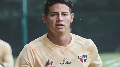 James Rodríguez no Peixe