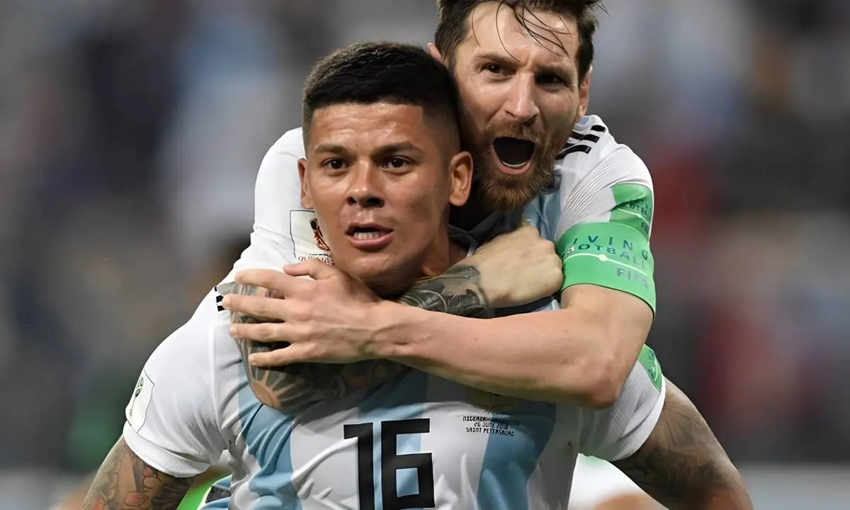 Marcos Rojo no Verdão