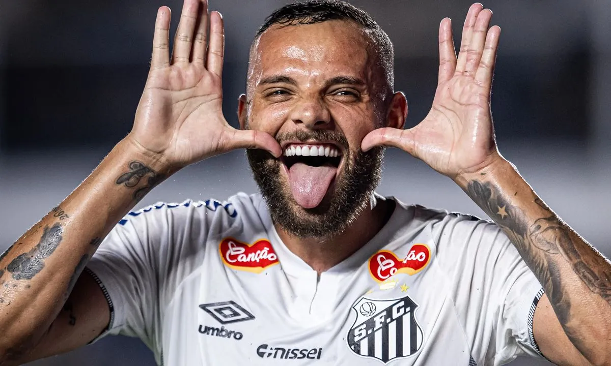 São Paulo avalia investida pelo atacante Guilherme, artilheiro do Santos